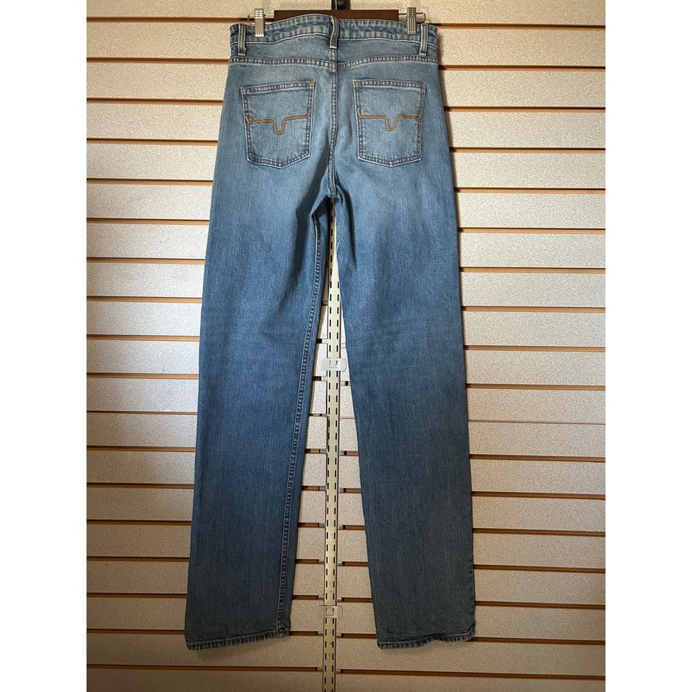 Kimes Ranch Mia High Rise Straight Leg Jeans Medium Wash USA Made 4/36 Western